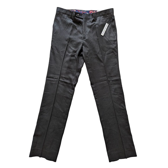 Paisley & Gray Downing Herringbone Slim Fit Dress Pants W32 x 32L - Picture 4 of 13